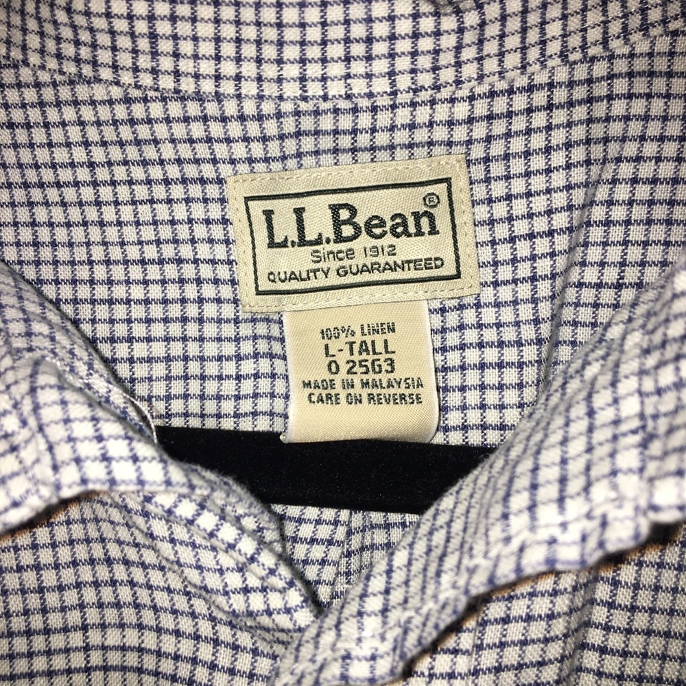 LL Bean Button-Down - Picture 2 of 2